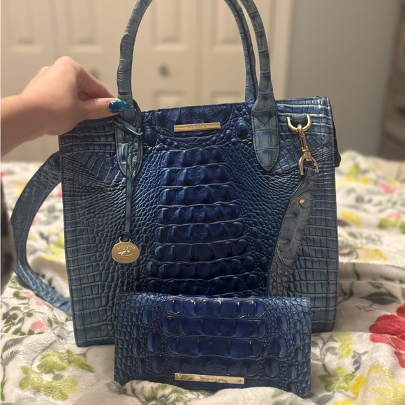 Brahmin Handbags - Brahmin Bag- Caroline -Electric Blue Ombré Melbourne